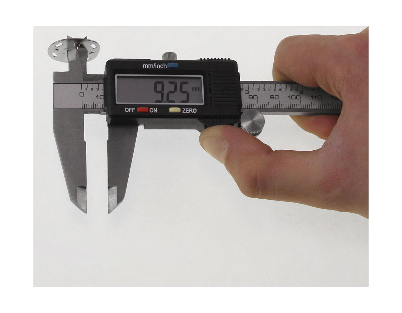 картинка Шайба тентовой застежки DOT, никелированная латунь