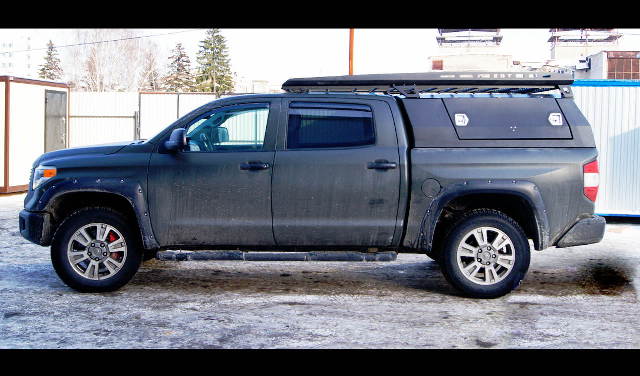 картинка Кунг силовой для Toyota Tundra Crew Max (с 2014 г.в.) 3 двери — KDT 2228NS