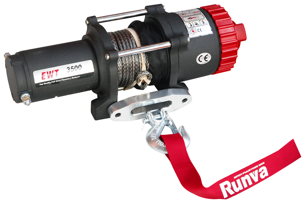 картинка Лебёдка Runva 3500A lbs 1588 кг (кевлар)