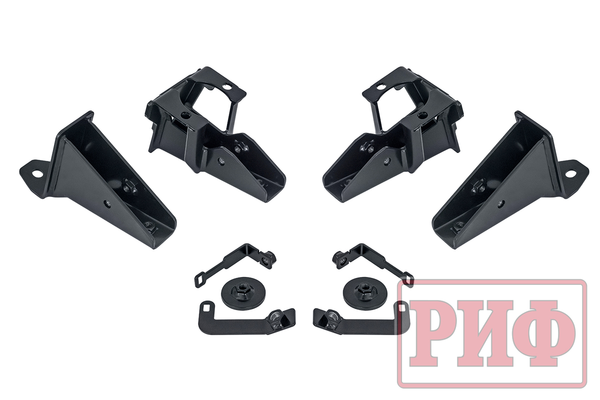 картинка Пороги РИФ силовые Jeep Wrangler JK 2006+ (2 дв.)