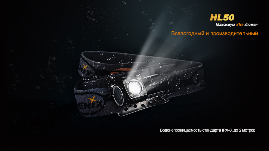 картинка Налобный фонарь Fenix HL50 Cree XM-L2 (Т6)
