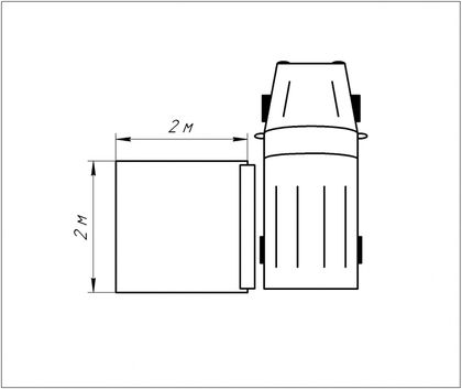 картинка Маркиза автомобильная РИФ 2х2 м
