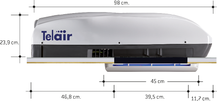 картинка Автокондиционер TELAIR SILENT PLUS 5900H