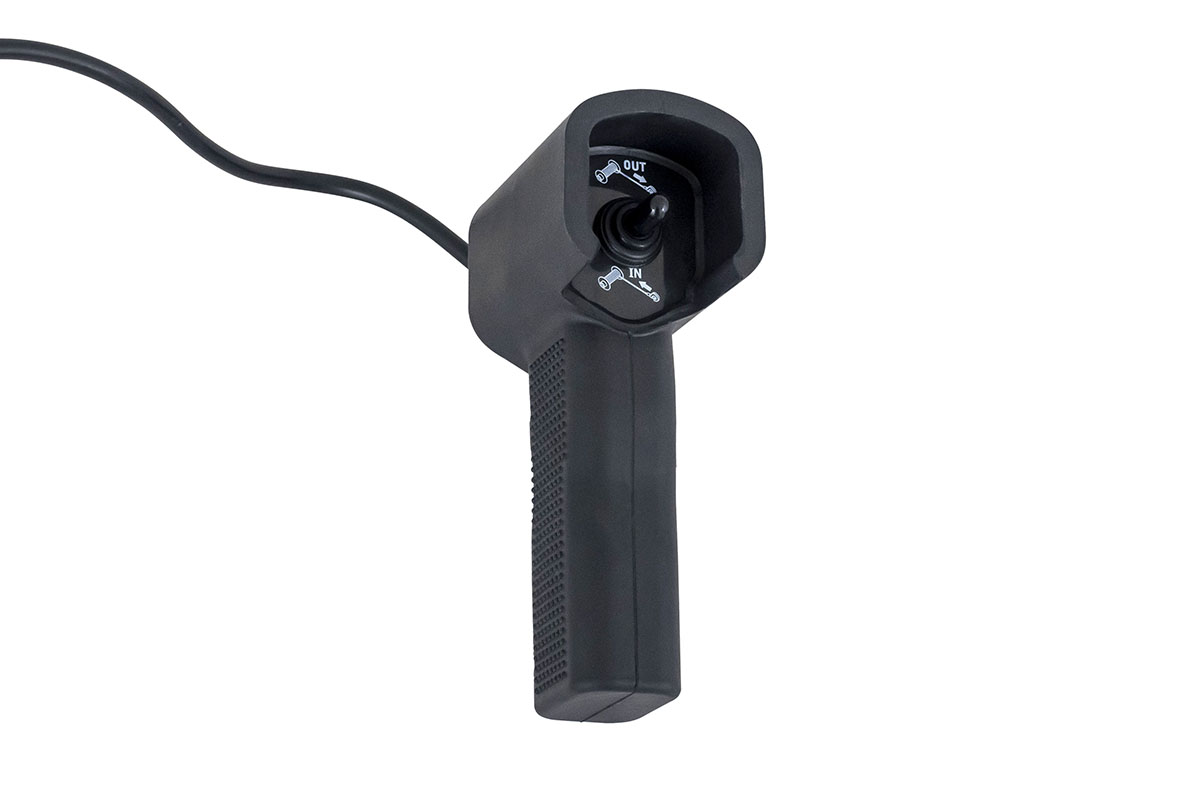 ЛебёдкаRunva EWB9500-Q-SRMAC 24V 4350 кг, влагозащищенная, комбинированный роспуск, синтетический трос
