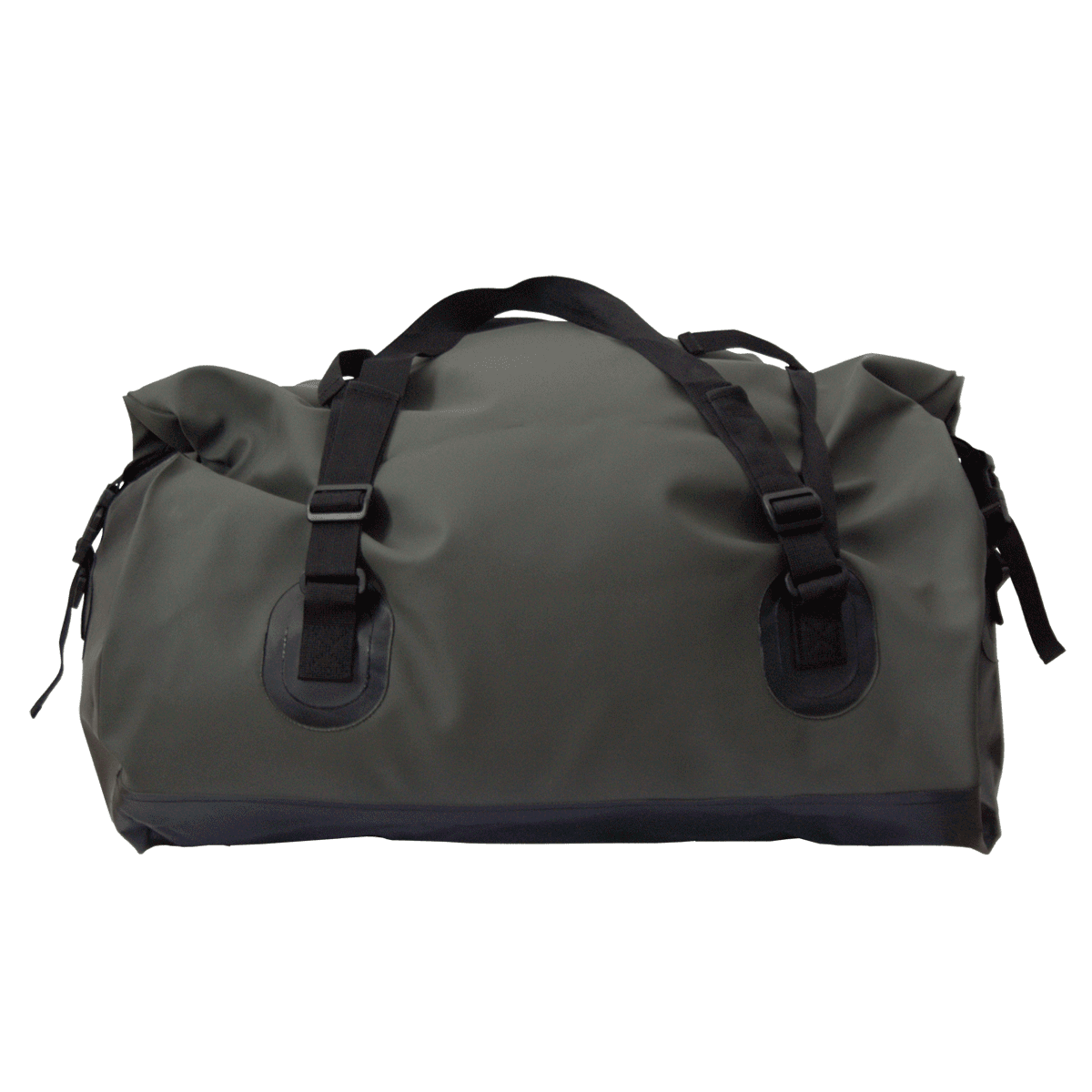 картинка Гермосумка BTrace усиленная ПВХ трикотаж 100л (Оливковый/черный)