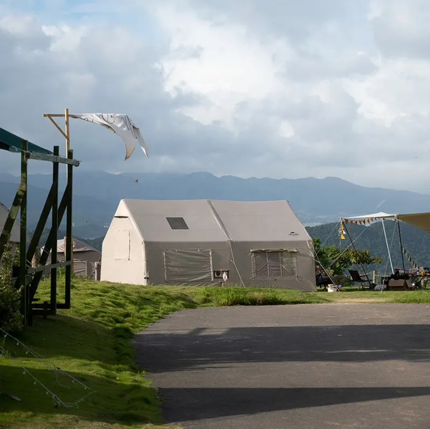 картинка Палатка Naturehike надувная Extend Air 17.2 , цвет песочный