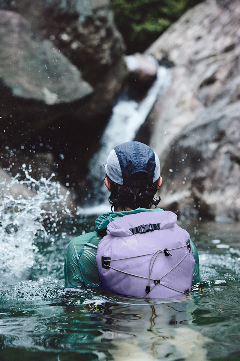 картинка Рюкзак туристический Naturehike 18 л, ПВХ, фиолетовый