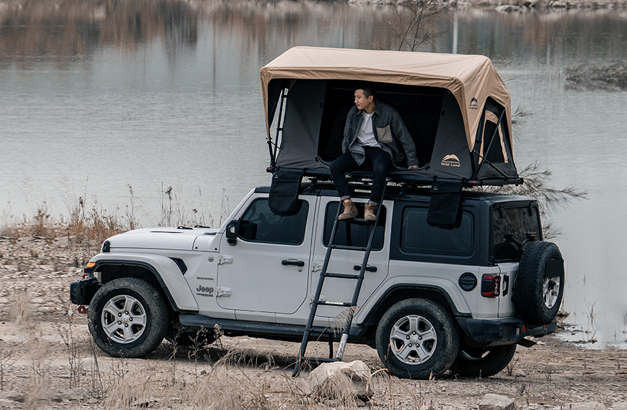 картинка Палатка на крышу автомобиля Wild Land Normandy Auto 140 pro