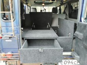 Органайзер "Тайга2" для Land Rover DEFENDR 110 Серый