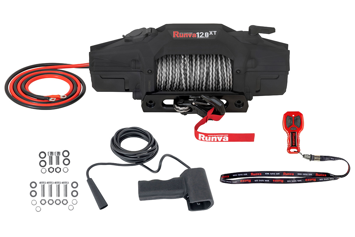 картинка Лебёдка Runva EWXT12000FSR 5443 кг синтетика
