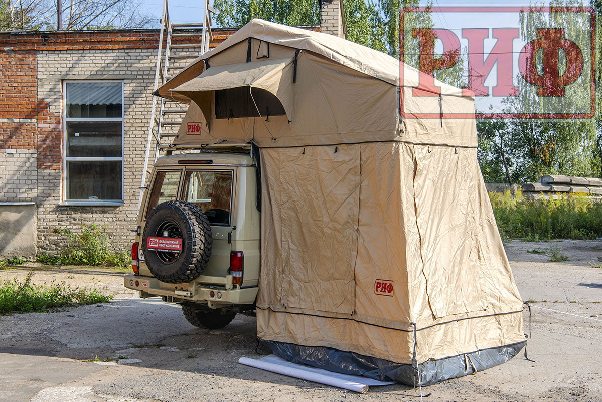 картинка Тамбур к палатке РИФ Soft RT02-120, тент песочный