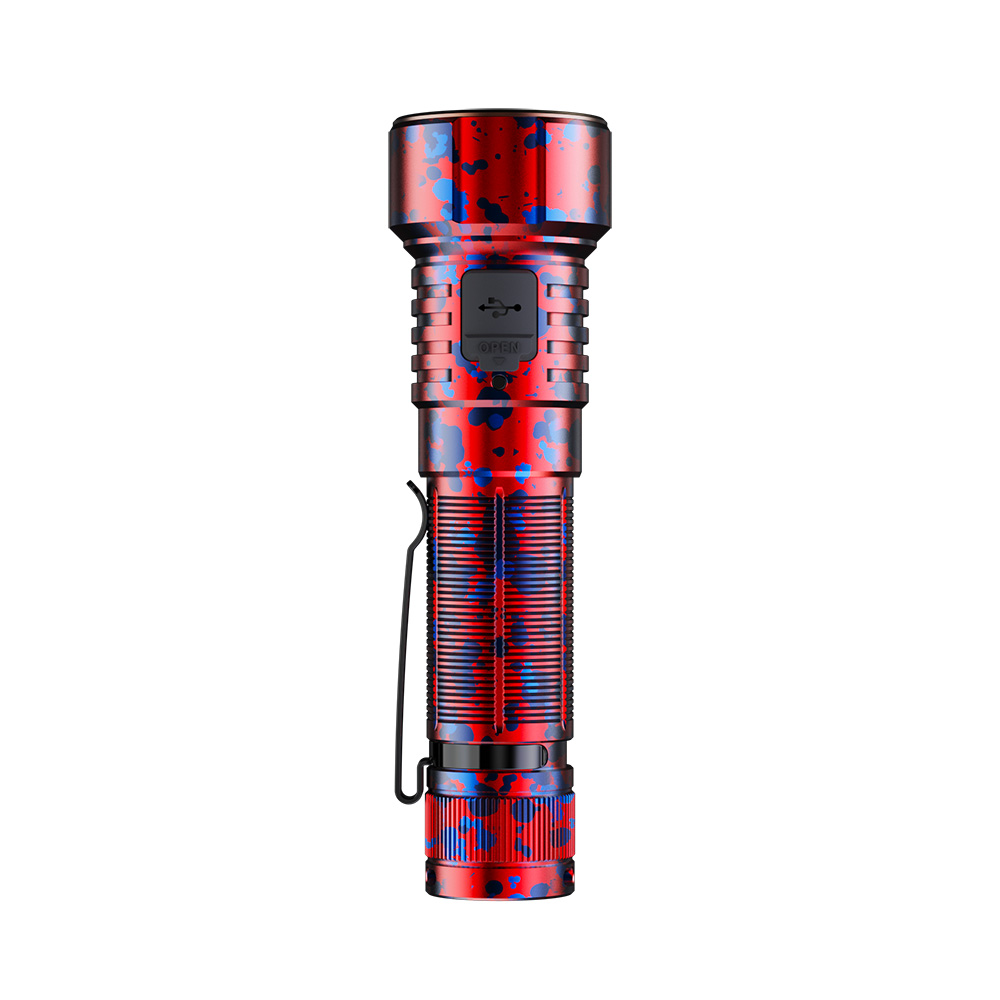 Фонарь Fenix LD36R красный камуфляж RGB с диффузором