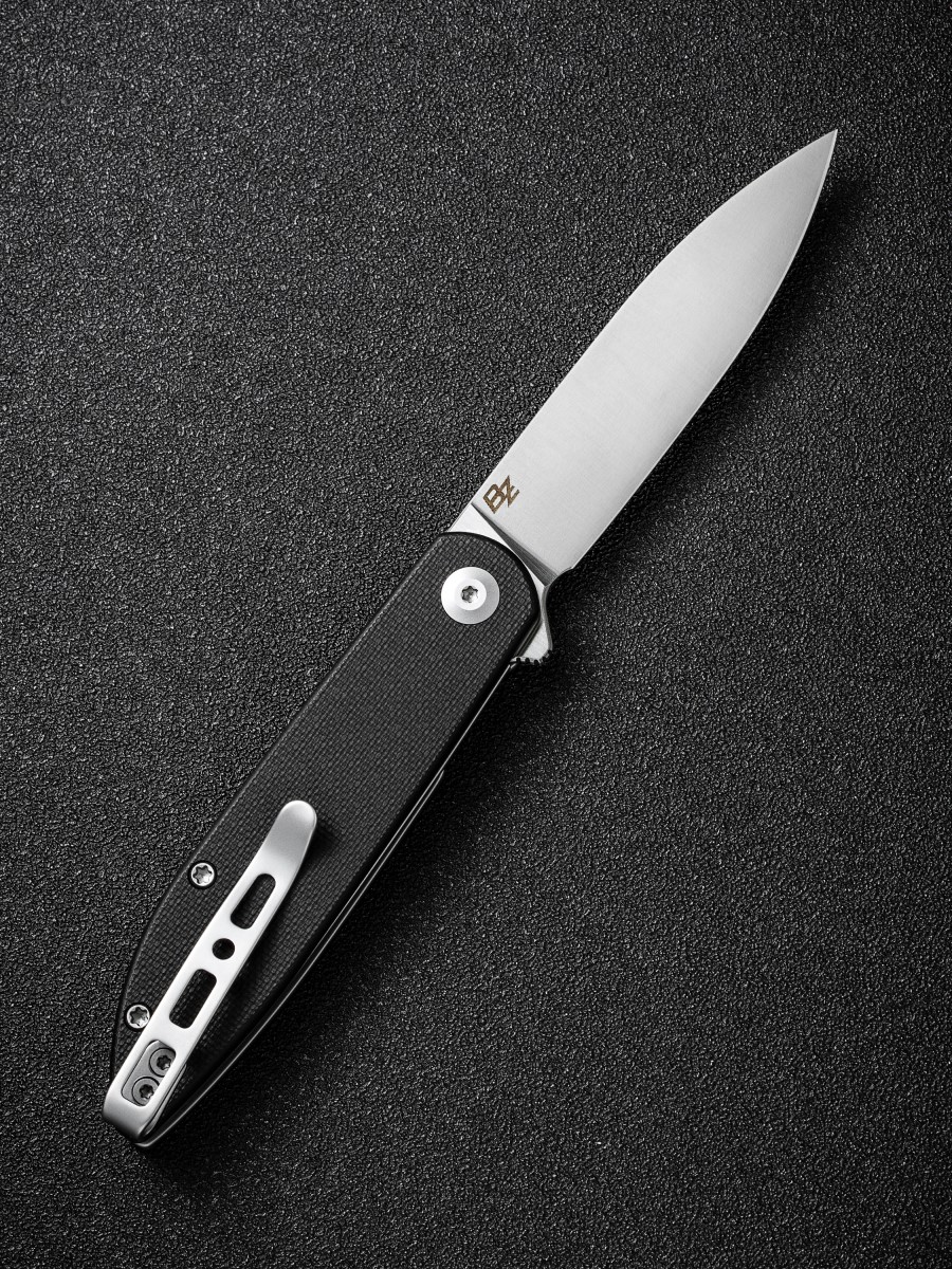 картинка Складной нож SENCUT Bocll II D2 Steel Satin Handle G10 Black