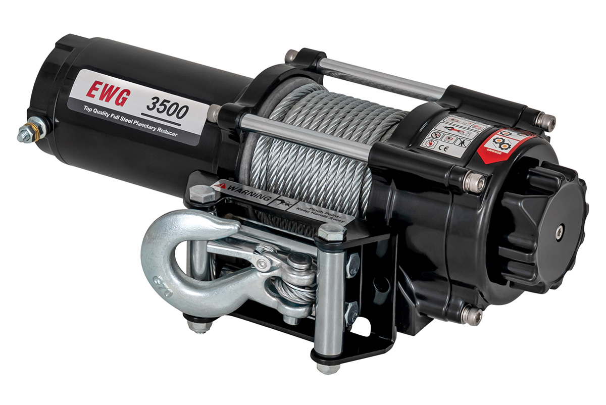 Лебёдка Magnum 3500 lbs 1588 кг (стальной трос) 12V