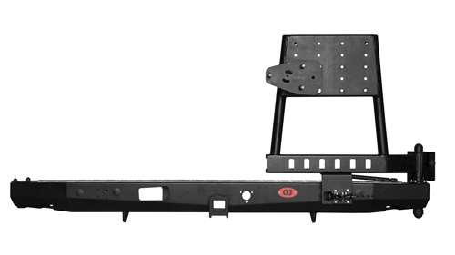 картинка Бампер задний УАЗ 2989, 3741, 3909, 2206, 3962 стандарт 03.108.02 OJ