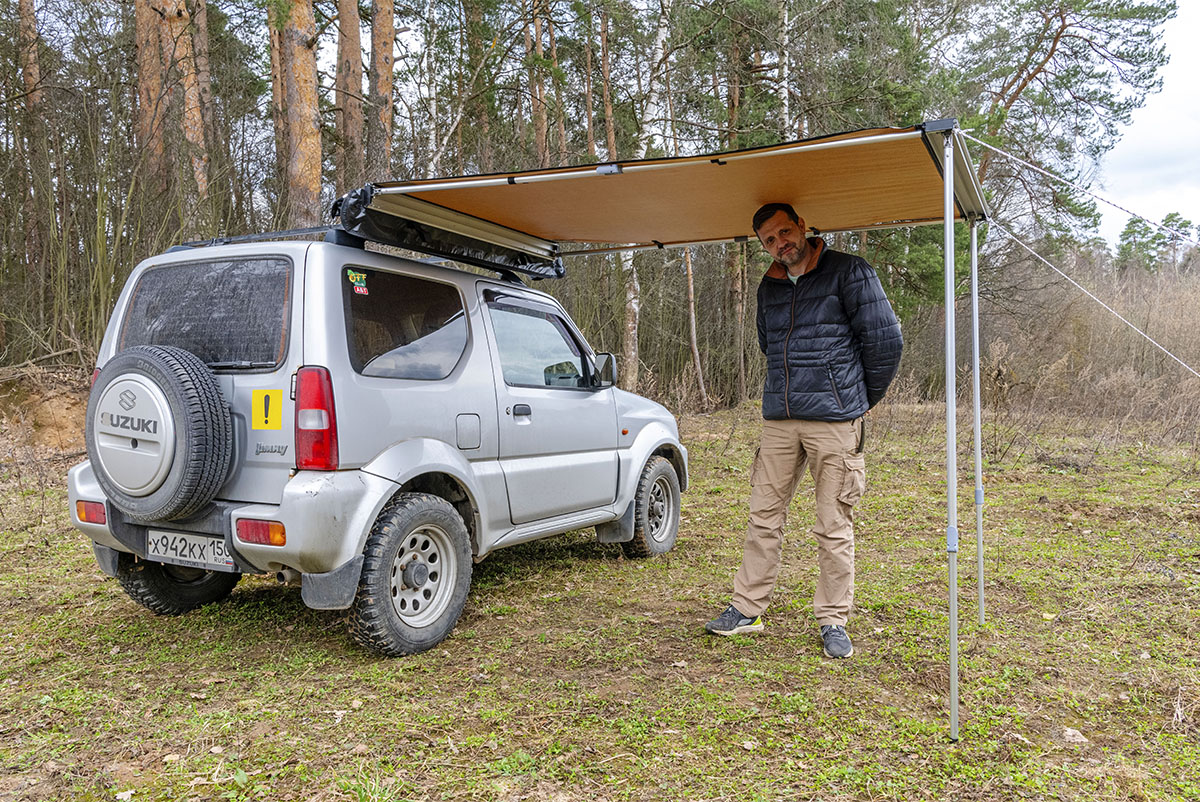 картинка Маркиза автомобильная РИФ 1,4х2 м