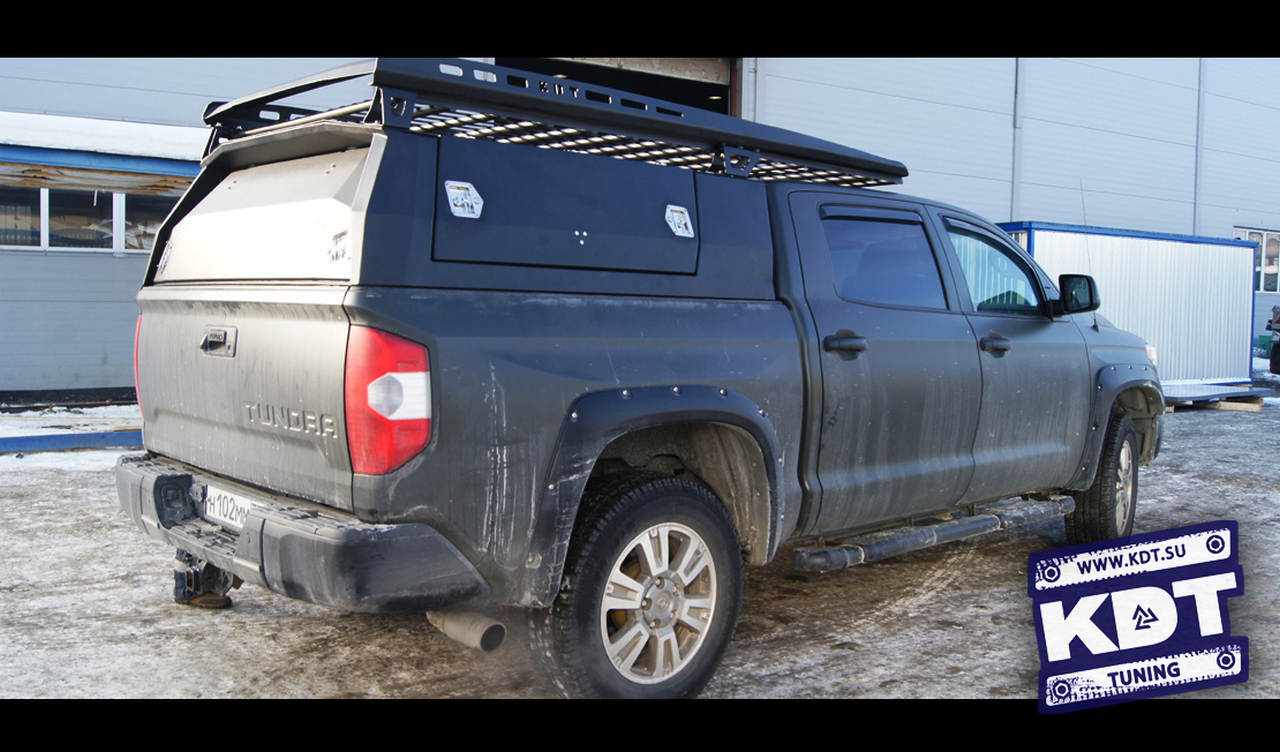 картинка Кунг силовой для Toyota Tundra Crew Max (с 2014 г.в.) 3 двери — KDT 2228NS