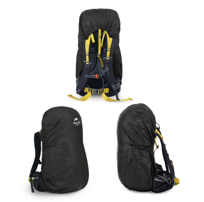 картинка Чехол влагозащитный Naturehike, для рюкзака, размер L(55-75 л), черный
