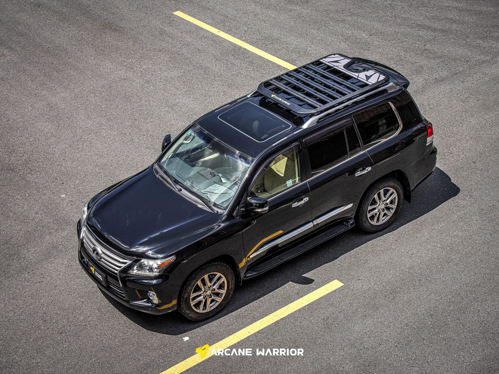 картинка Багажник экспедиционный STORM Roof Rack для LEXUS LX570 (2007-2013)