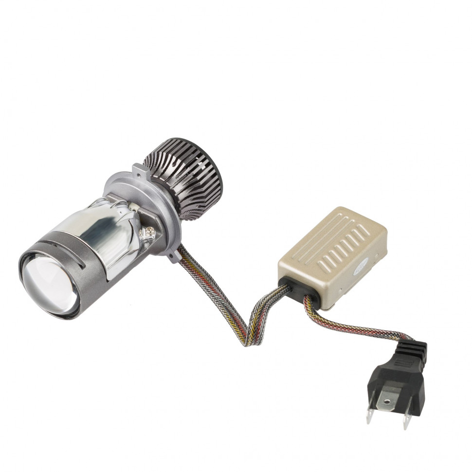 Мини-линза Optima H4, 40W, 12V, 5500К, комплект 2 шт.