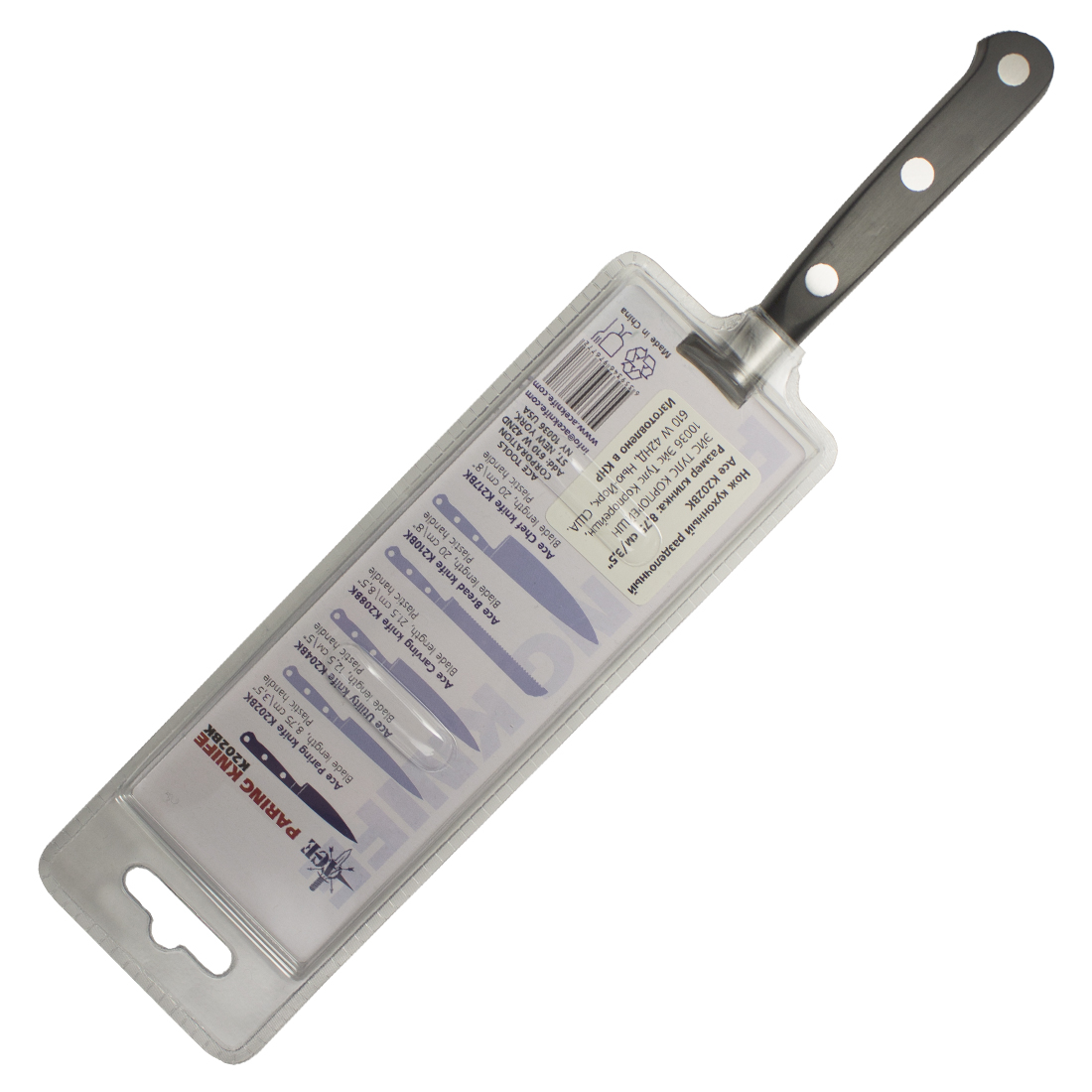 картинка Нож кухонный ACE K202BK Paring knife