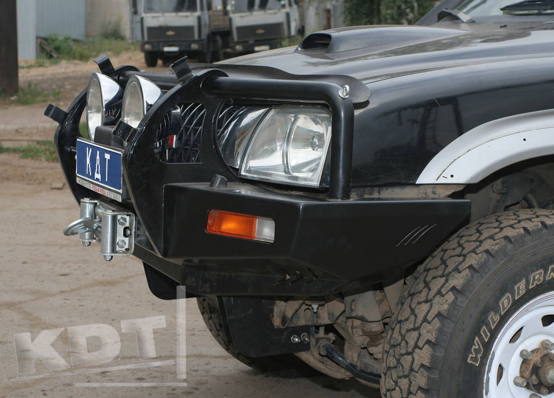 картинка Бампер передний KDT силовой для Mitsubishi L-200