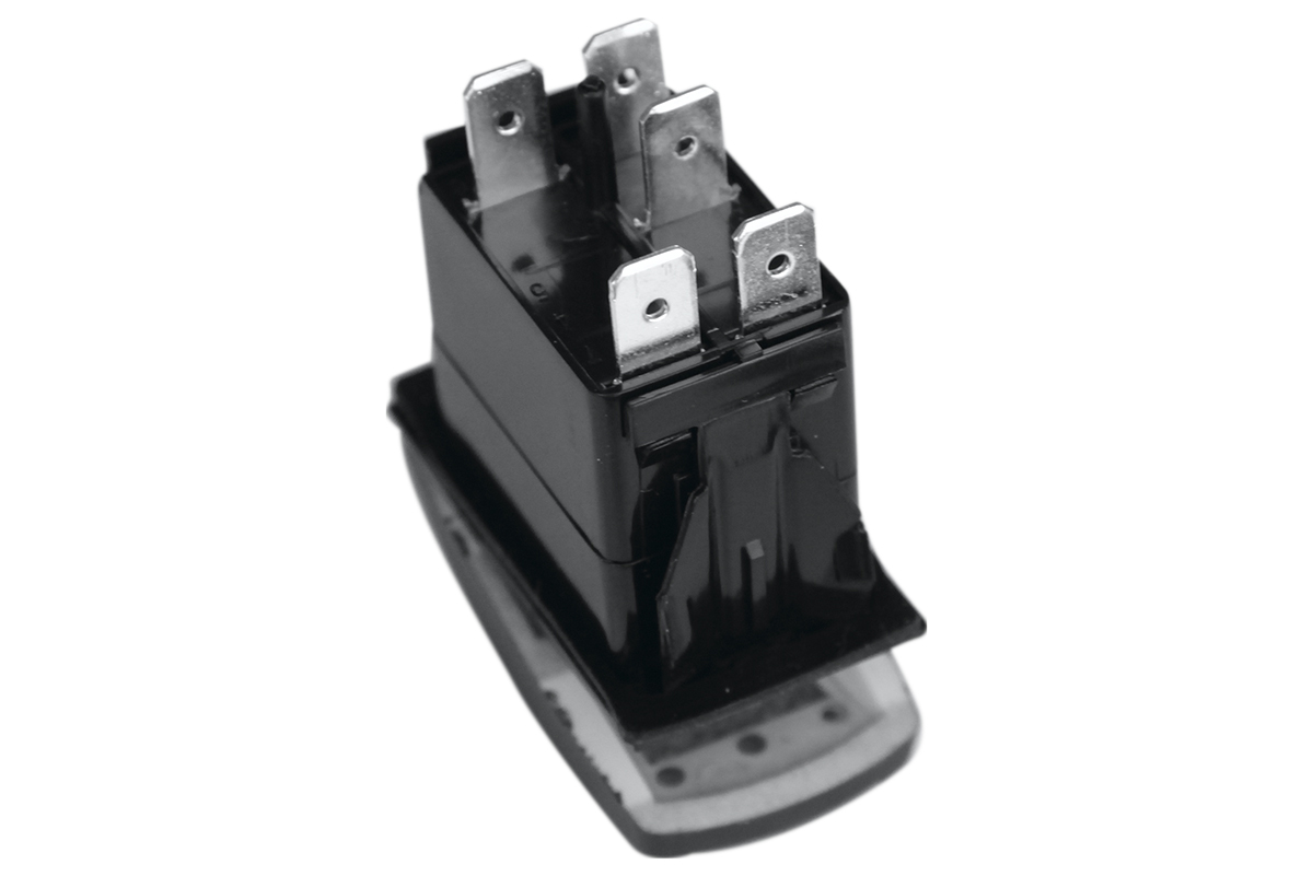 картинка Кнопка РИФ ВКЛ/ВЫКЛ, белый, ИНВЕРТОР