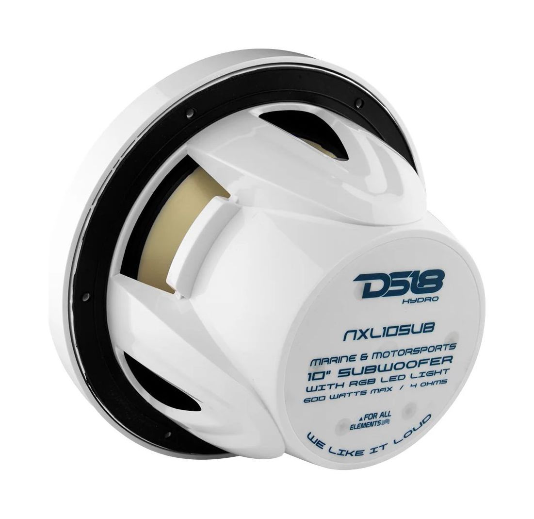 картинка Морской сабвуфер 10" NXL-10SUB/WH, DS18