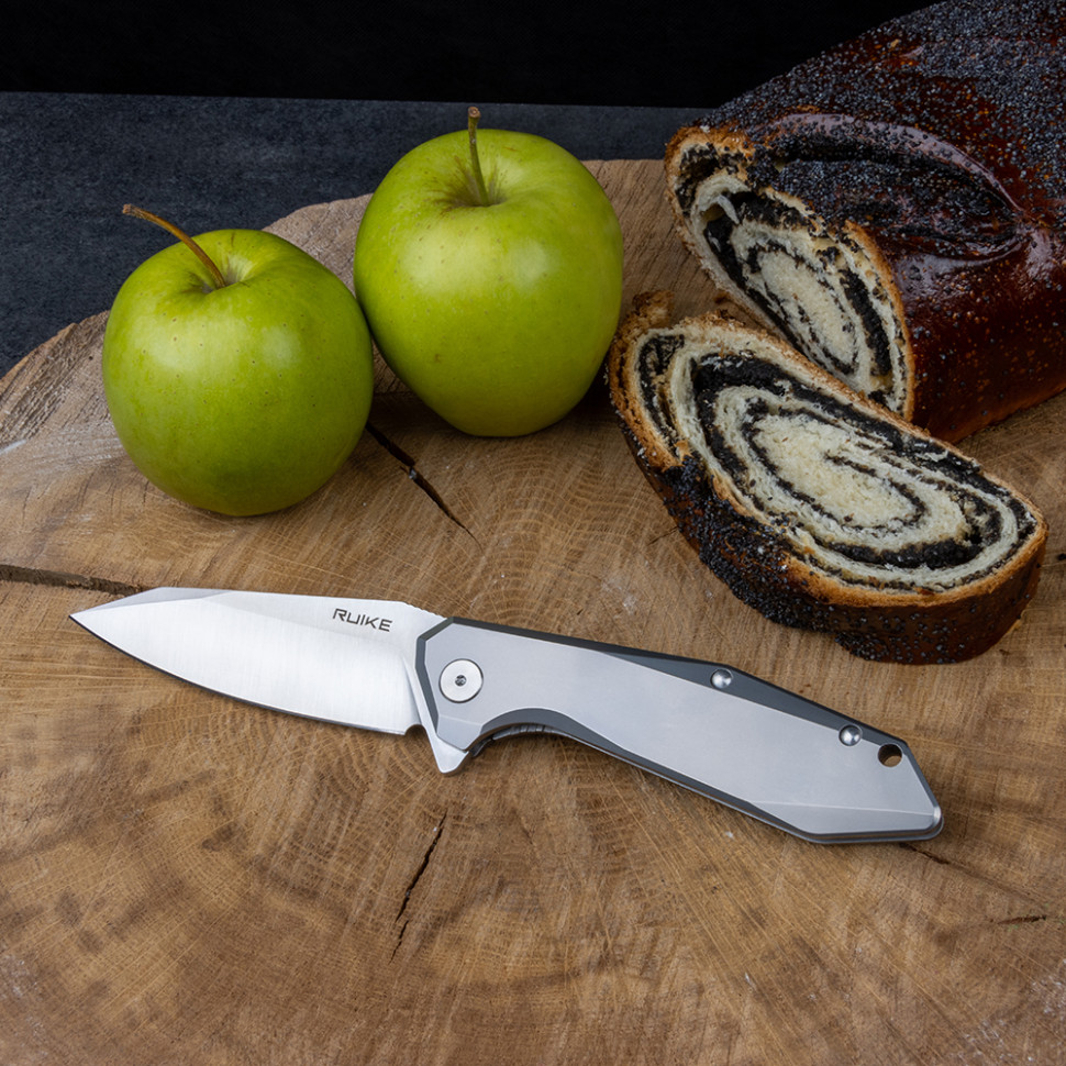 картинка Нож Ruike P135-SF серебристый
