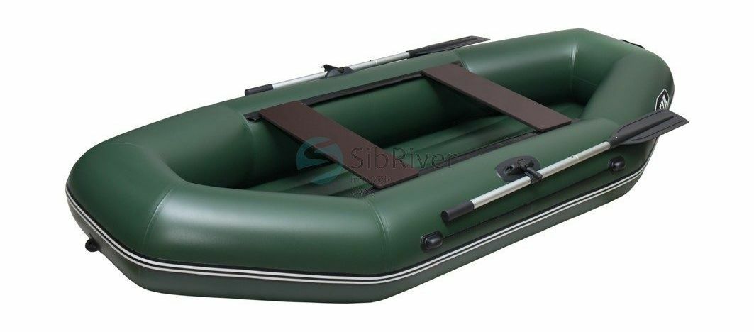 картинка Надувная лодка ПВХ Агул 300 НД, зеленый, SibRiver