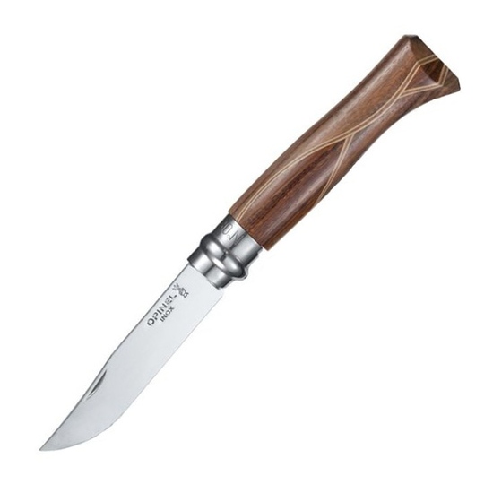 картинка Нож Opinel №6 Chaperon, рукоять африканское дерево, футляр, 001400