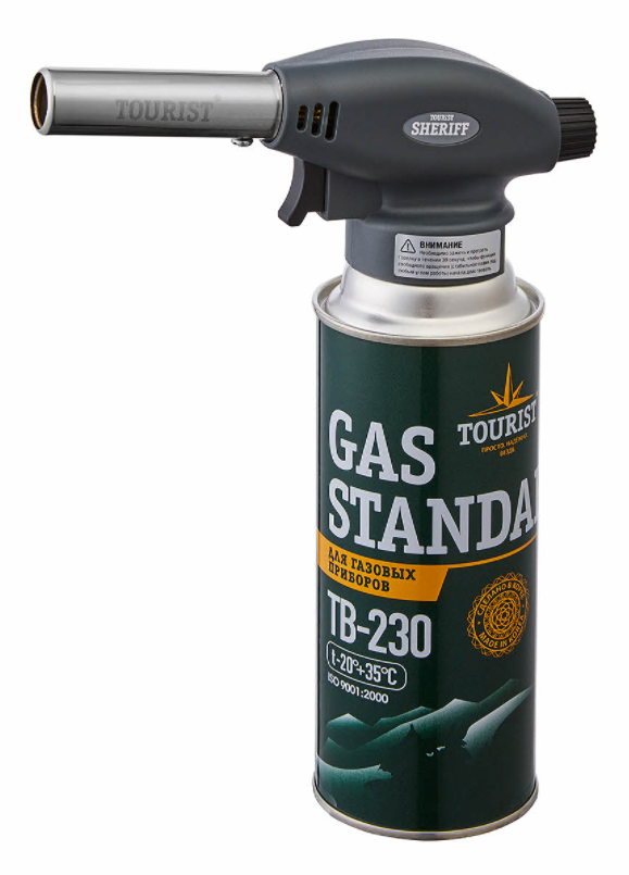 картинка Резак газовый TOURIST SHERIFF, с пьезоподжигом