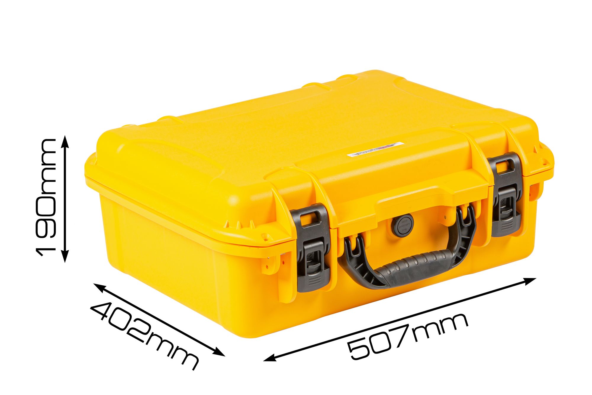 Кейс OffRoadTeam Element EL613400 ЖЕЛТЫЙ, внутри 465*330*184мм, IP65