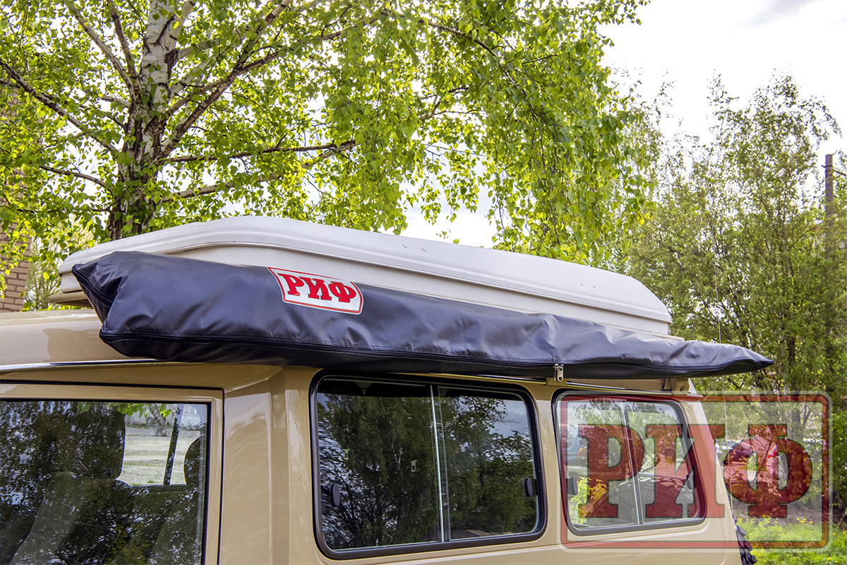 картинка Маркиза автомобильная РИФ веерная 2,5х2,5 м (левая)