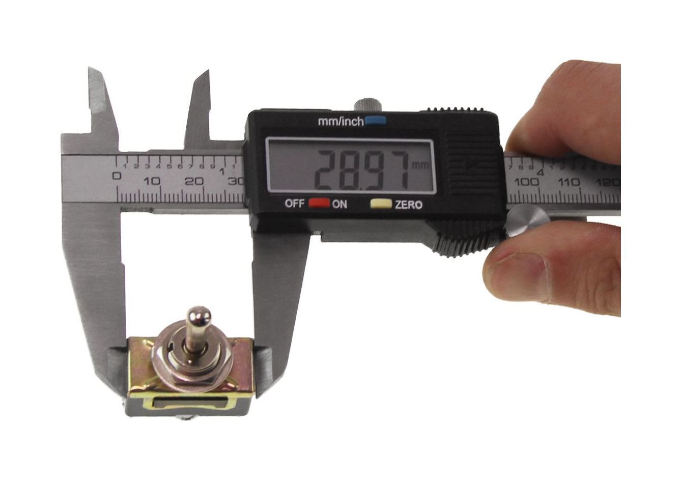 картинка Тумблер трехпозиционный ON-OFF-ON 12 В/15А 3P