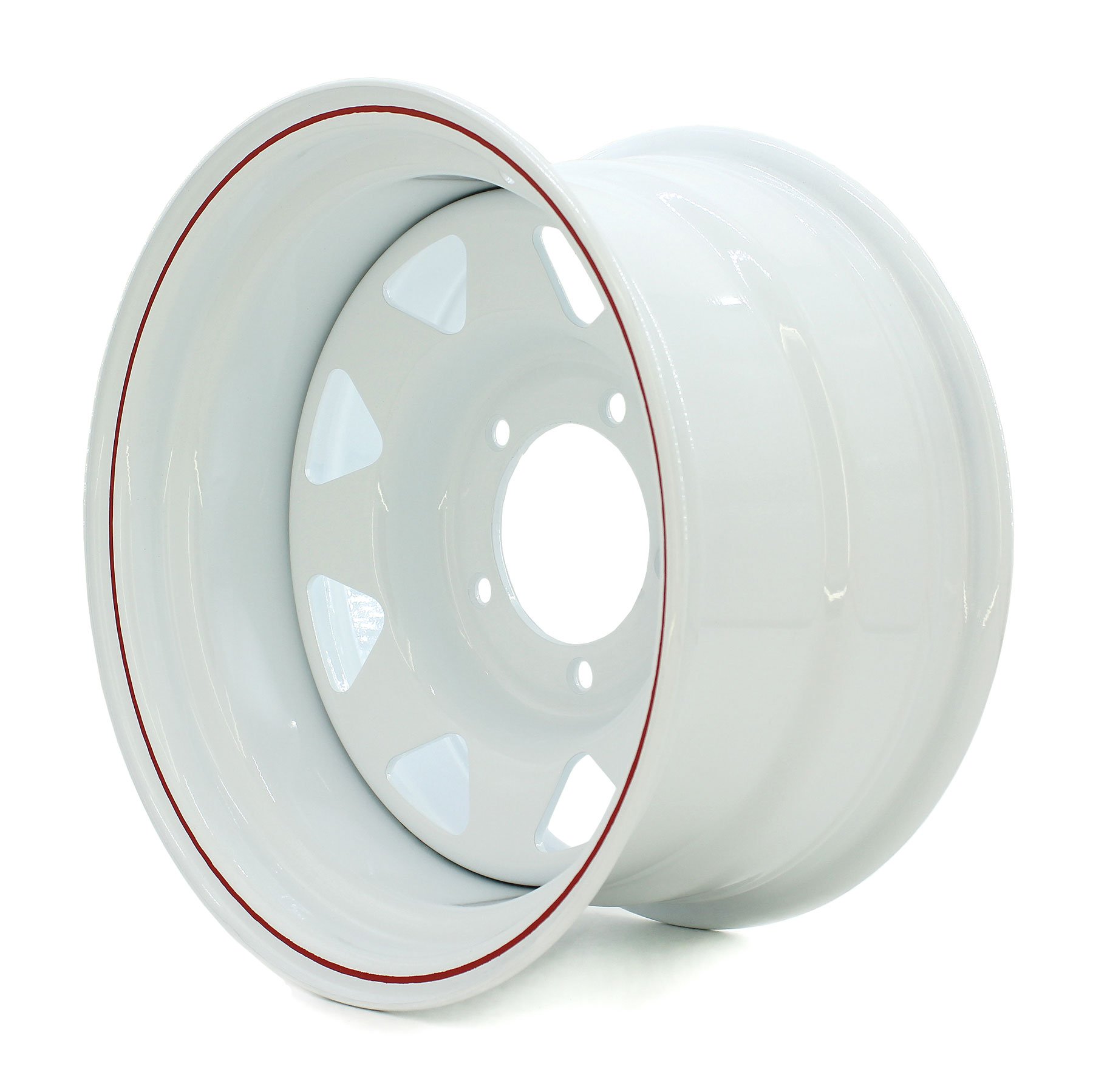 Диск 15x8 5x139.7 CB110 ET-25 белый, УАЗ