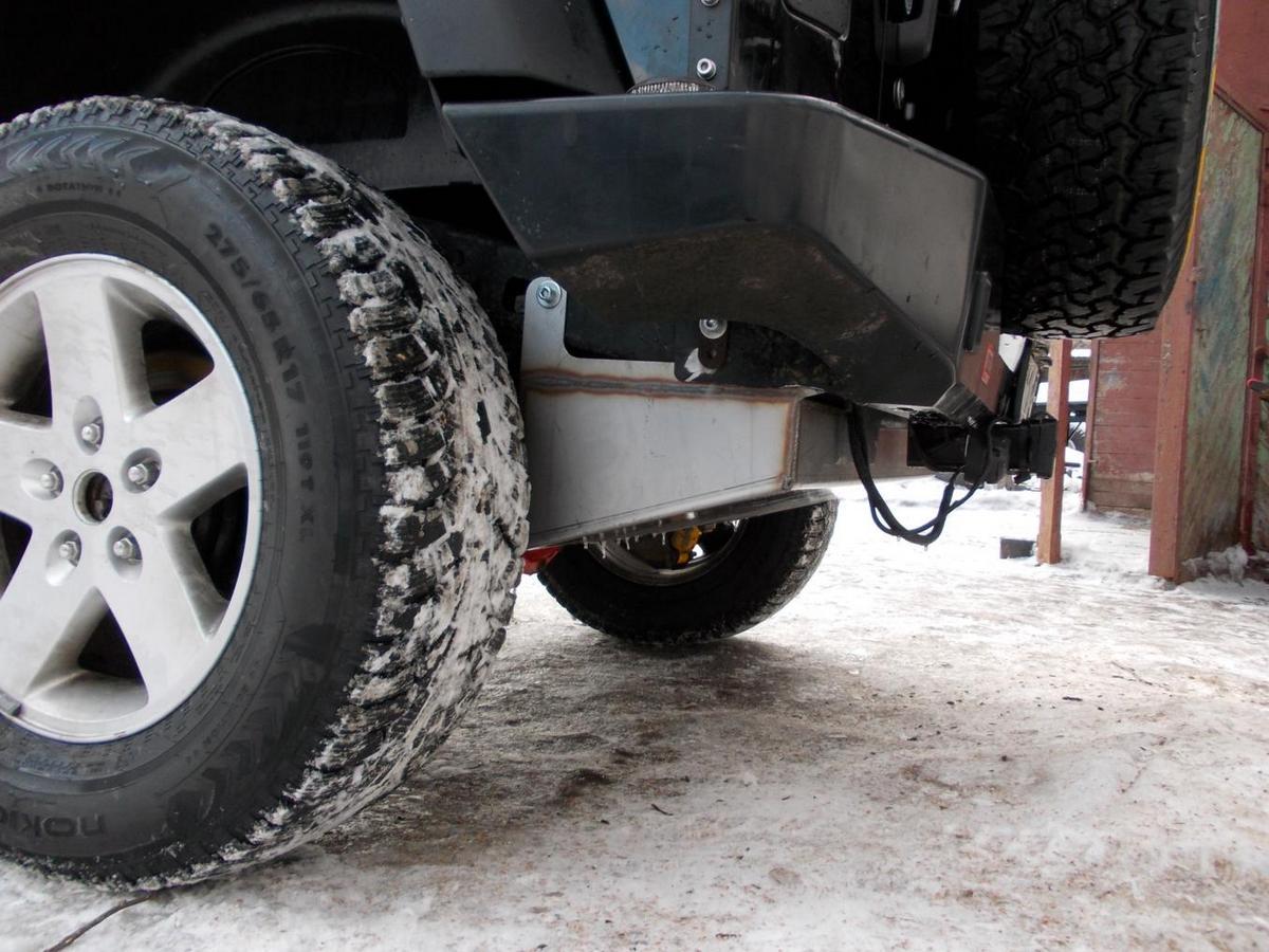 картинка Бак топливный KDT 90л дополнительный для Jeep Wrangler нержавейка