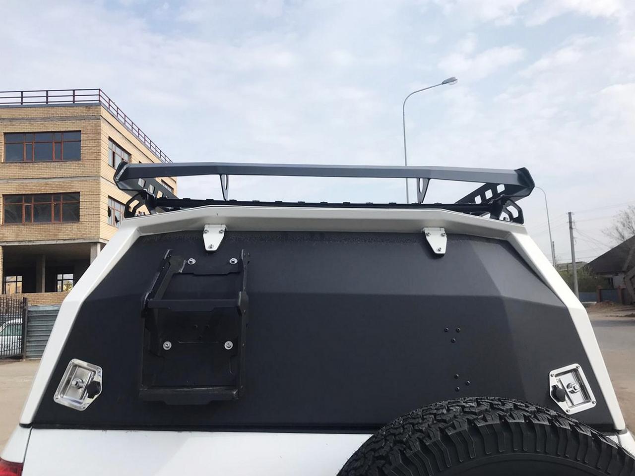 картинка Кунг KDT 3-дверный, увеличенный с кузовом Double Cab Long для Toyota Tundra стальной