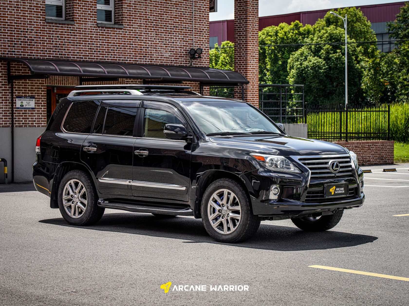 картинка Багажник экспедиционный STORM Roof Rack для LEXUS LX570 (2007-2013)