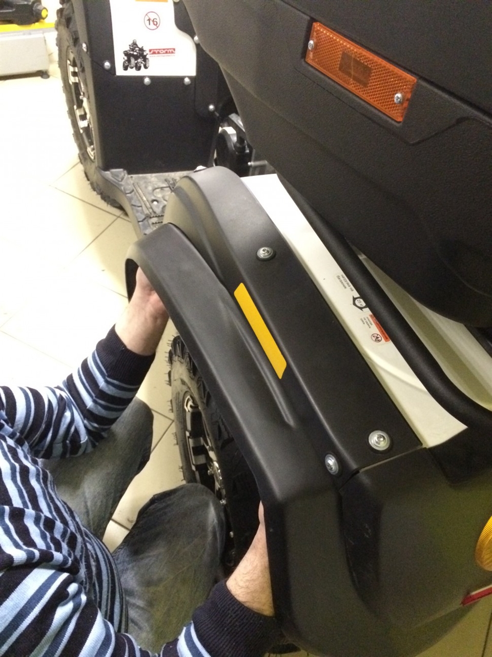 картинка Расширители колесных арок для Stels Квадроциклов 500H/700H