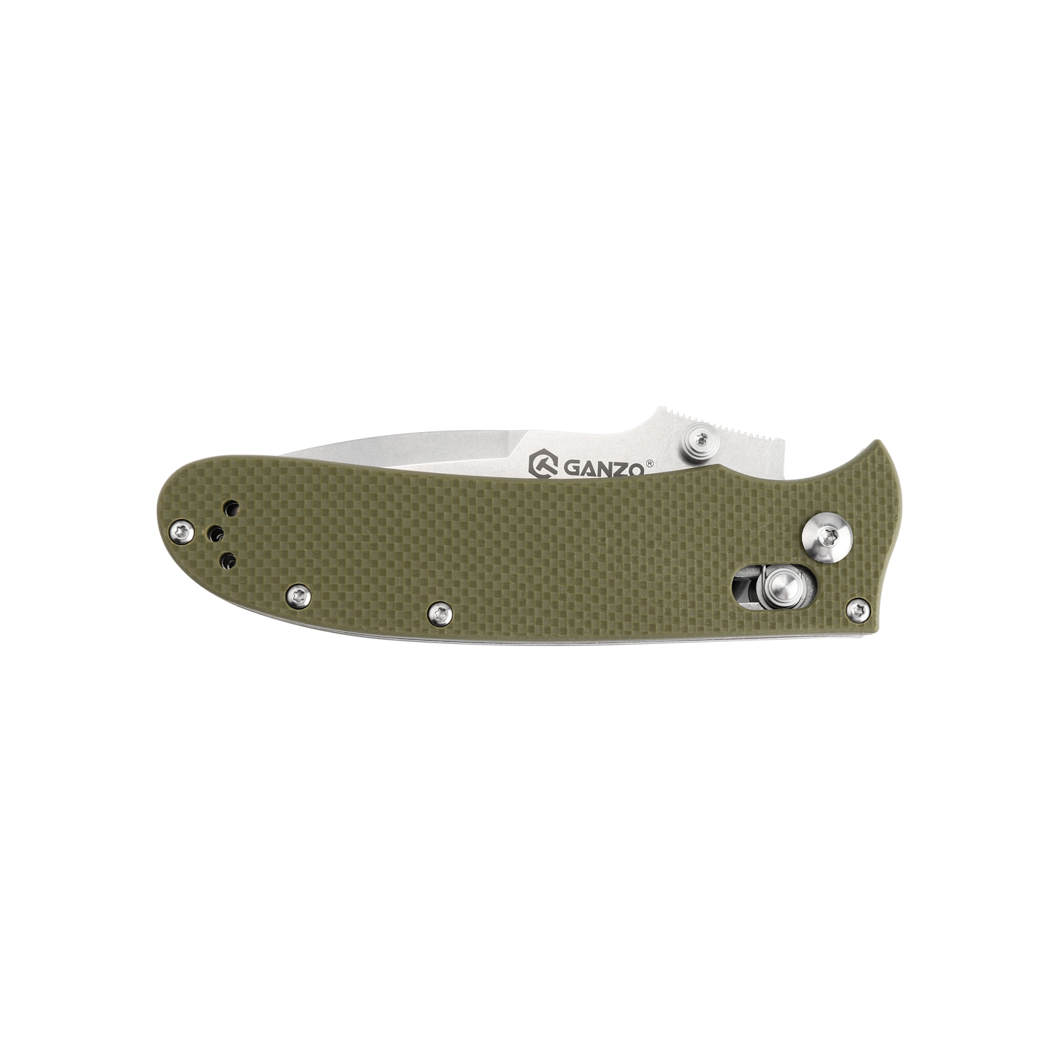 картинка Нож Ganzo D704-GR зеленый (D2 сталь)