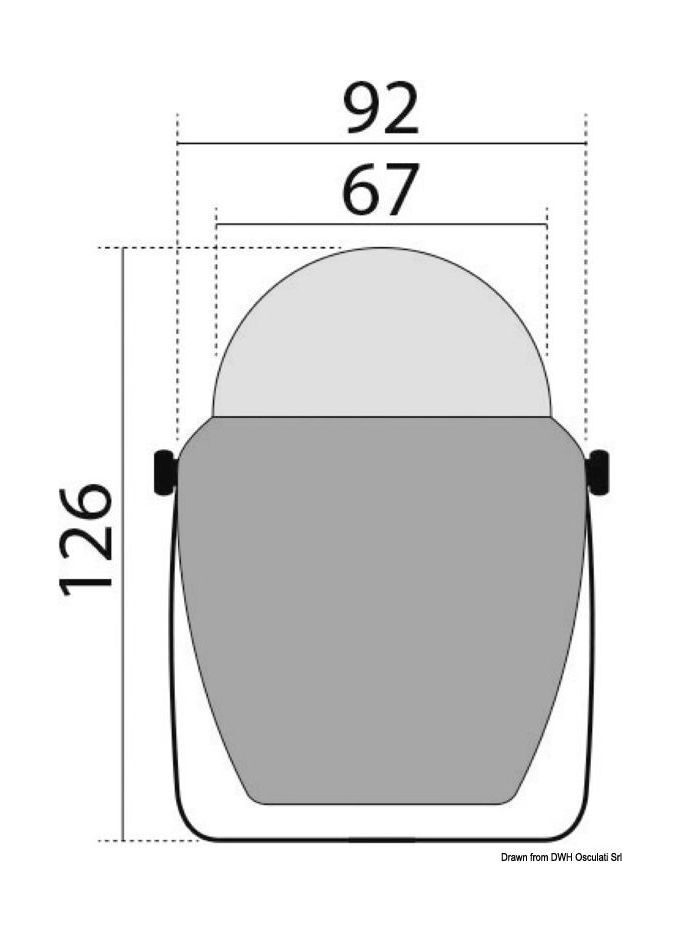 картинка Компас FINDER размер 2" 5/8 (67 мм), черный