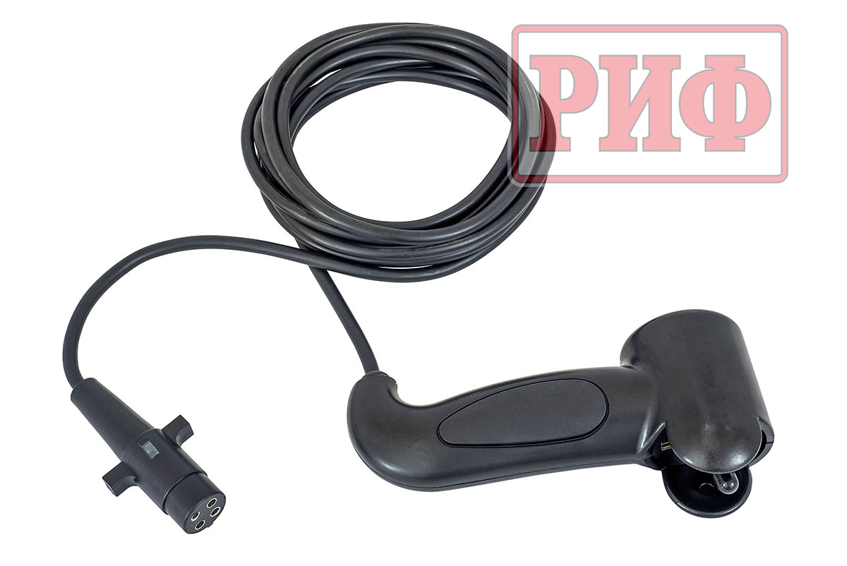 картинка Лебёдка переносная 12000 РИФ c облегчённой площадкой и проводами стальной трос