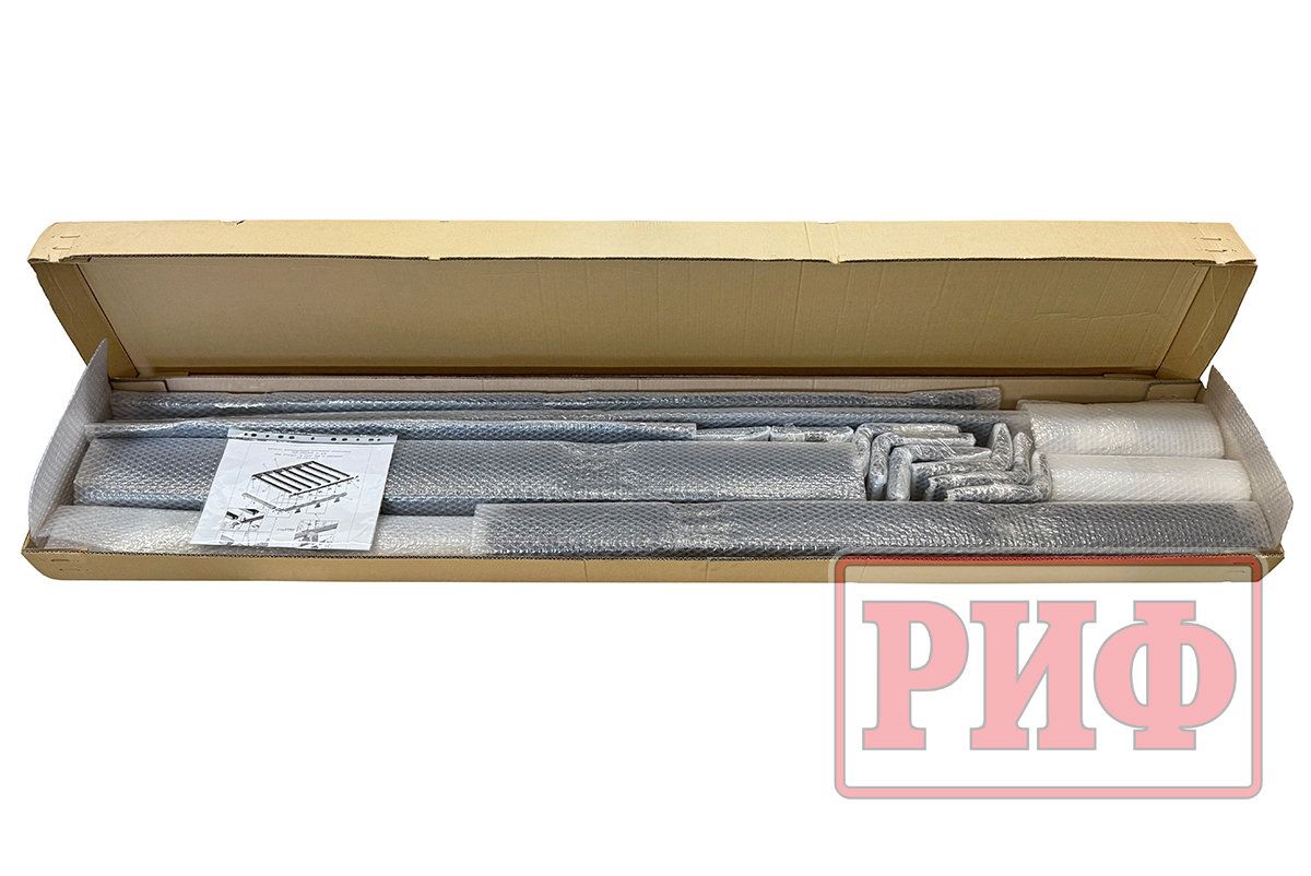 картинка Багажник экспедиционный Jeep Wrangler JL 2018+ 1350x1690мм алюминиевый РИФ 