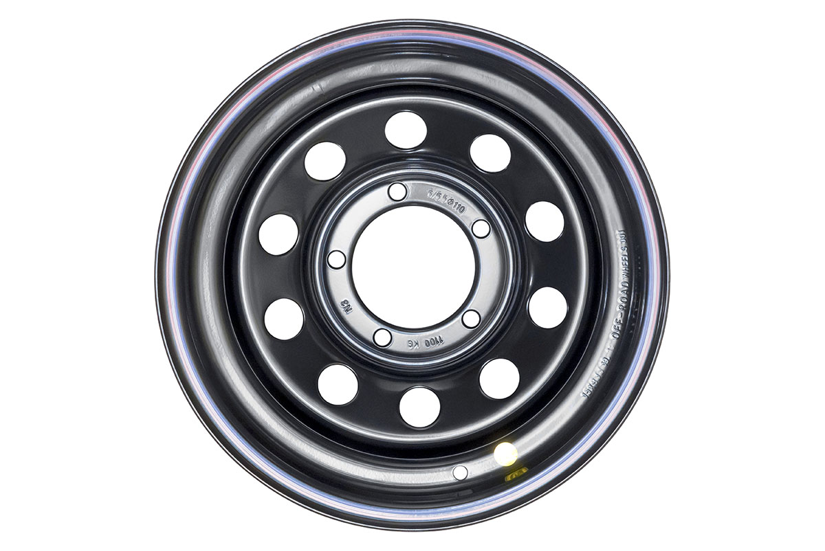 Диск УАЗ стальной 5x139.7 8x15 ET-19 d110 круглые