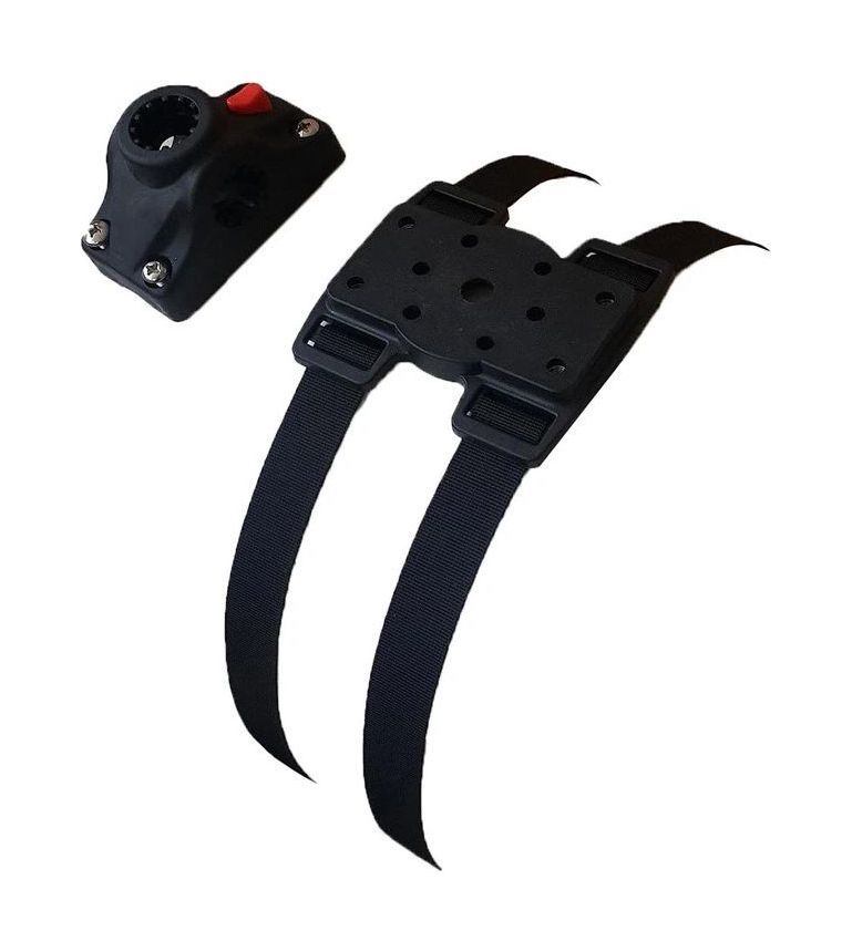 картинка Крепление держателя спиннинга универсальное на баллон, черное