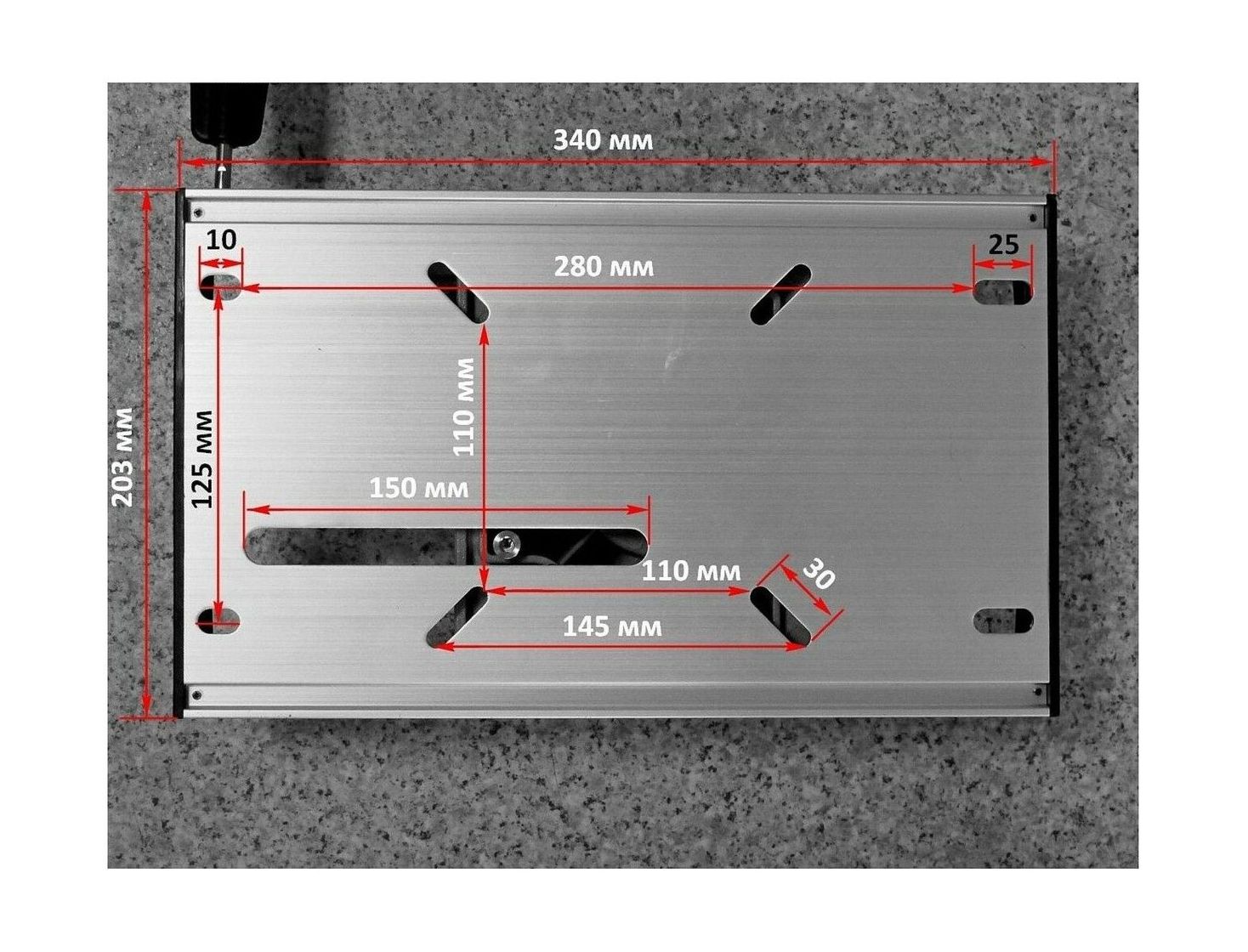 картинка Стойка под сиденье 381 мм, диаметр 73 мм