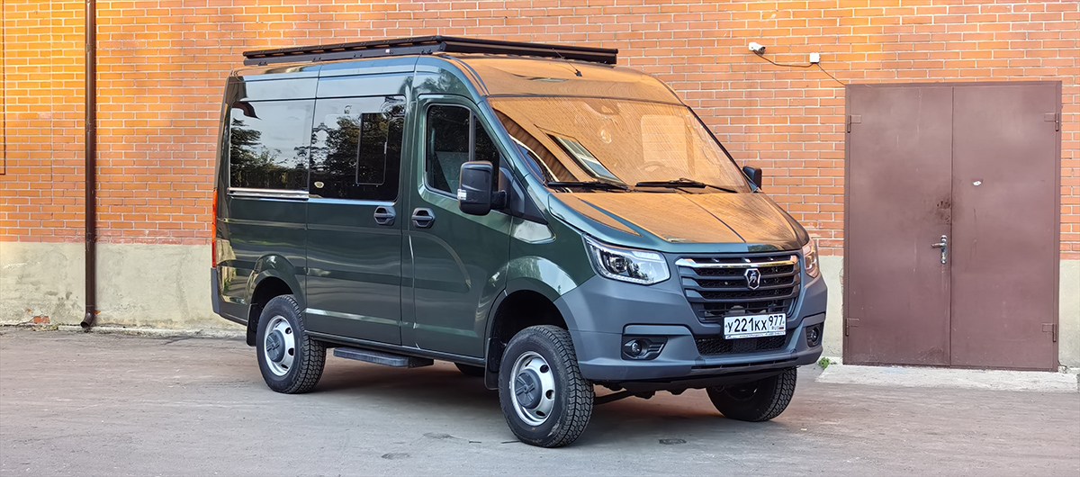 картинка Багажник ГАЗ Соболь NN Минивэн с вставкой экспедиционный 1600x2650мм РИФ