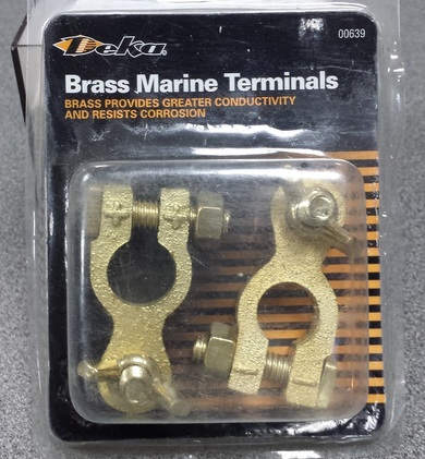 картинка Клеммы АКБ DEKA Marine Brass латунные