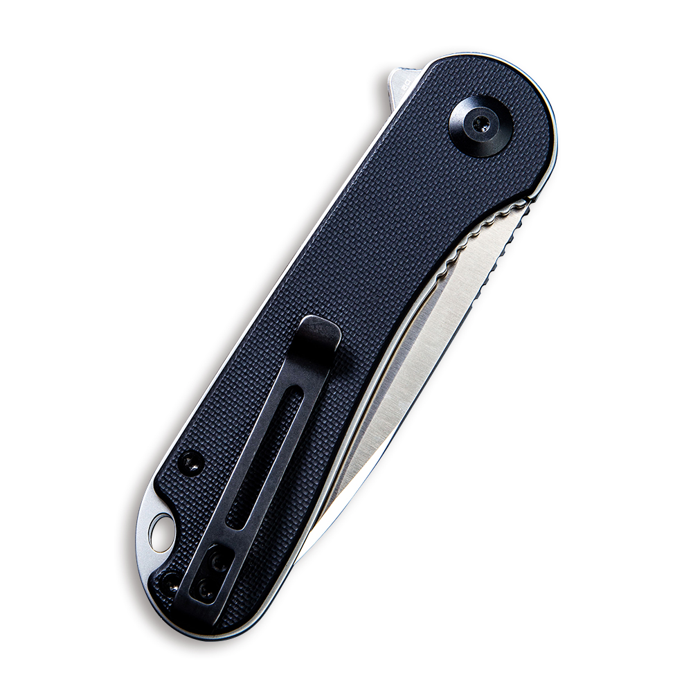 картинка Складной нож CIVIVI Elementum D2 Steel Satin Finished Handle G10 Black